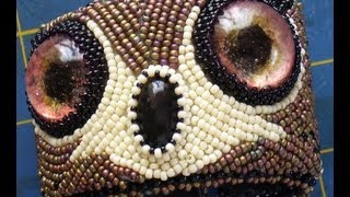 Beaded Owl Cuff!