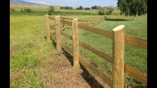 Вот зачем верхушки заборных столбов обрезают под углом: опыт старожилов