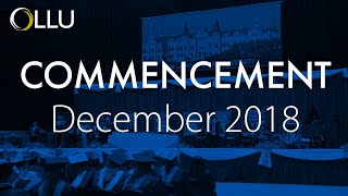 Fall 2018 Commencement