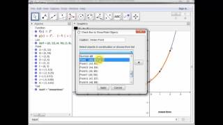 Video Geogebra: Ekponen and Logaritma