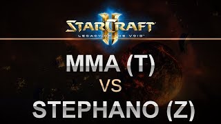 StarCraft 2 - LOTV 2017 - MMA (T) v Stephano (Z) on Ascension to Aiur