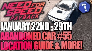 Need For Speed Payback Abandoned Car #55 - Location Guide + Gameplay - DODGE COLD RIM CHALLENGER!