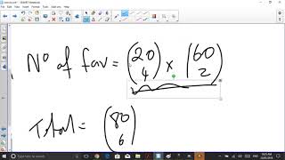 Calculating Keno odds, 4 numbers from 6