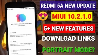 Redmi 5a Miui 10.2.1.0 new stable update | 5 new features Andriod Oreo in Miui 10.2.1.0 for Redmi 5a
