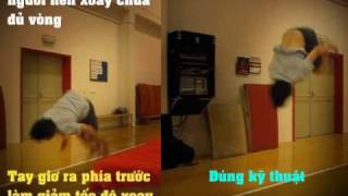 Hướng dẫn chi tiết santo ngược và  một số lỗi cơ bản ( backflip tut )