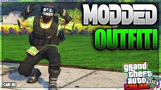 *PATCHED* GTA 5 ONLINE - MODDED ''CEO VEST W/ JOGGERS, RACE GLOVES & BOOTS'' OUTFIT *Patch 1.40*