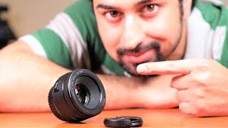 Canon 50mm f1.8 STM Unboxing & Quick Look Urdu Hindi