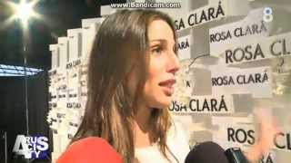 ¡WAGs del Barça y Madrid en el desfile de Rosa Clarà!