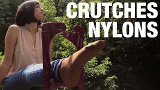 Nylonfuß und Krücken | Nylonfoot and crutches