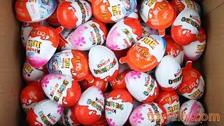 New Kinder Surprise Eggs Kinder Joy For Boys & Girls Unboxing Toys Learn Colors Baby Songs for Kids