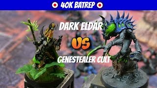 Aceface batrep Dark Eldar vs Genestealer Cult 1850pts