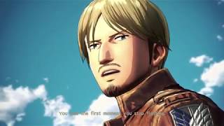Attack on Titan 2 - Character Select, Controls and Introduction Cutscene Nintendo Switch (2019)