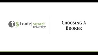 Choosing a Stock Broker