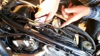 Moto kleppen afregelen, vx800 Susuki