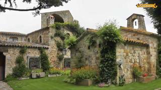 Schönheiten von Pals in Girona Katalonien Spanien