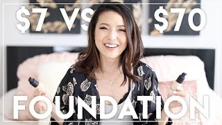 $7 FOUNDATION WORTH THE HYPE?! || The Ordinary Foundation Review