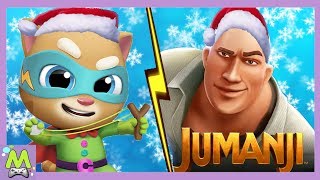 Говорящий Том Погоня Героев vs Джиманджи:Новый Уровень.Зимние Приключения Героев.Кто Круче