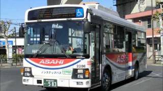 朝日バス走行音 PDG-LR234J2(2286号車)