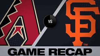Ahmed, Kelly, Young lead D-backs | D-backs-Giants Game Highlights 6/27/19