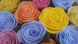 DIY Розочки из кухонных салфеток