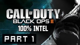 Call of Duty Black Ops 2 Walkthrough - Part 1 Pyrrhic Victory 100% Intel Campaign Gameplay