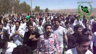 مراسم تشییع پیکر شهید درویش وحید بنانی