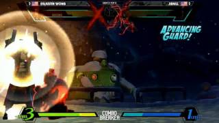 Justin Wong Akuma Comeback @ Combo Breaker UMVC3