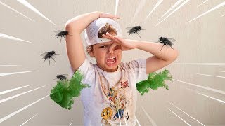 O MENINO QUE NÃO GOSTAVA DE TOMAR BANHO! - Historinha em Português (Isaac do VINE)