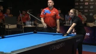 Good Russian's Female Pool Player - USA vs Russia September 19 2018