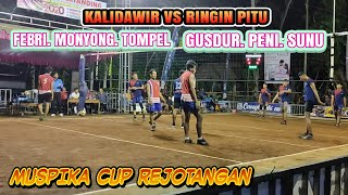 putra KALIDAWIR VS RINGIN PITU muspika cup REJOTANGAN