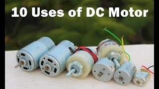 10 useful things from DC motor - DIY Electronic Hobby