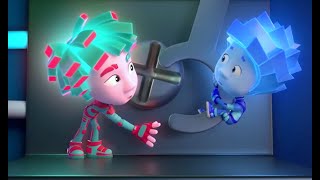Фиксики - ТОП 10 популярных серий (Посудомоечная машина, Пианино, Лифт, Крючок, Театр теней...)