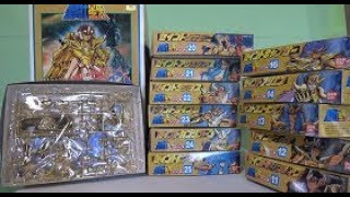 聖闘士星矢　黄金聖闘士プラモデル全開封動画　セイントセイヤ　ゴールドセイント　スロット