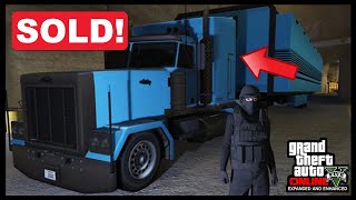 HOW TO SELL YOUR MOBILE OPERATIONS CENTER IN GTA 5 ONLINE