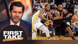 Will Cain says LeBron James-Kevin Durant only rivalry alive for Cavs-Warriors | First Take | ESPN
