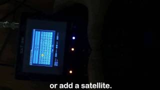 How to connect NEW SATlink 3.5" WS-6906 DVB-S FTA Data Digital Satellite