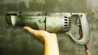 Reciprocating Saw Restoration - Vintage Black and Decker Reciprocating Saw