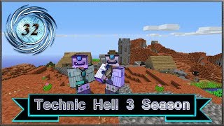 Minecraft Technic Hell [Season 3][Серия 32] "Крафт и мычание :)"