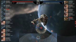 Eve Online - AT9 Day 2 - RvB - Red Federation vs Babylon 5..