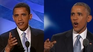 Two speeches: 12 years apart but similar in tone
