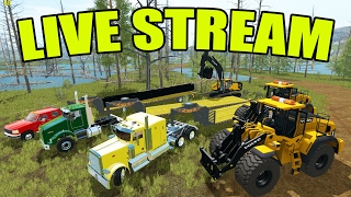 FARMING SIMULATOR 2017 | FINAL BRIDGE BUILDING | LIVE STREAM WITH SPENCER TV