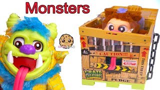 Crate Monster Surprise ! Talking Plush Toys - Cookie Swirl C Video