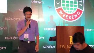 Kaspersky Lab 2017 APAC security conference, guest speaker Kyoung-Ju Kwak
