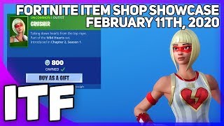 Fortnite Item Shop *NEW* CRUSHER + EX SKINS! [February 11th, 2020] (Fortnite Battle Royale)
