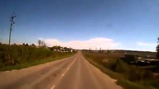 ДТП | Пьяная на внедорожнике попёрла на фуру | 14.10.2012
