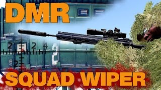 ARMA 3 KOTH - DMR SQUAD WIPER - SPAR-17 1st person 1440p