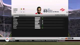 My new Ulimate Team Fifa 12 - Russian league!