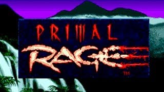 Primal Rage простое прохождение (Sega Mega Drive/Genesis).