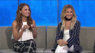 FOX Interview - Ashley Tisdale and Aimee Carrero (Young & Sofia)