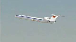 Посадка Ту-154Б-2 (Ny 1.12) в Пулково на 28R